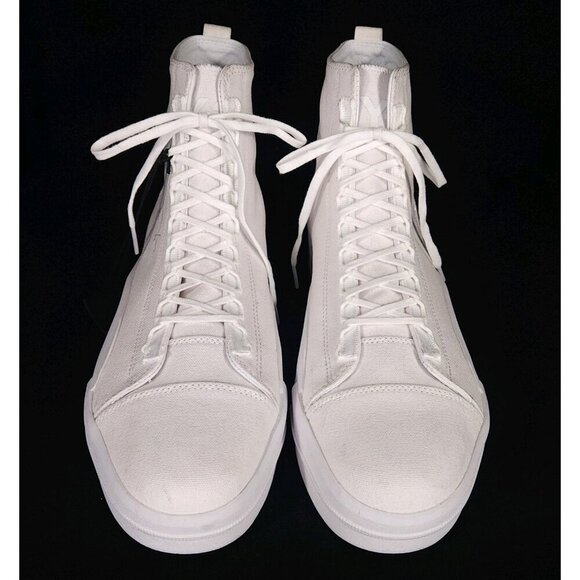 Adidas Y-3 Yuben Mid Sneaker Size 45 1/3 US 11 Mens White EF2654 $269 - Picture 2 of 12